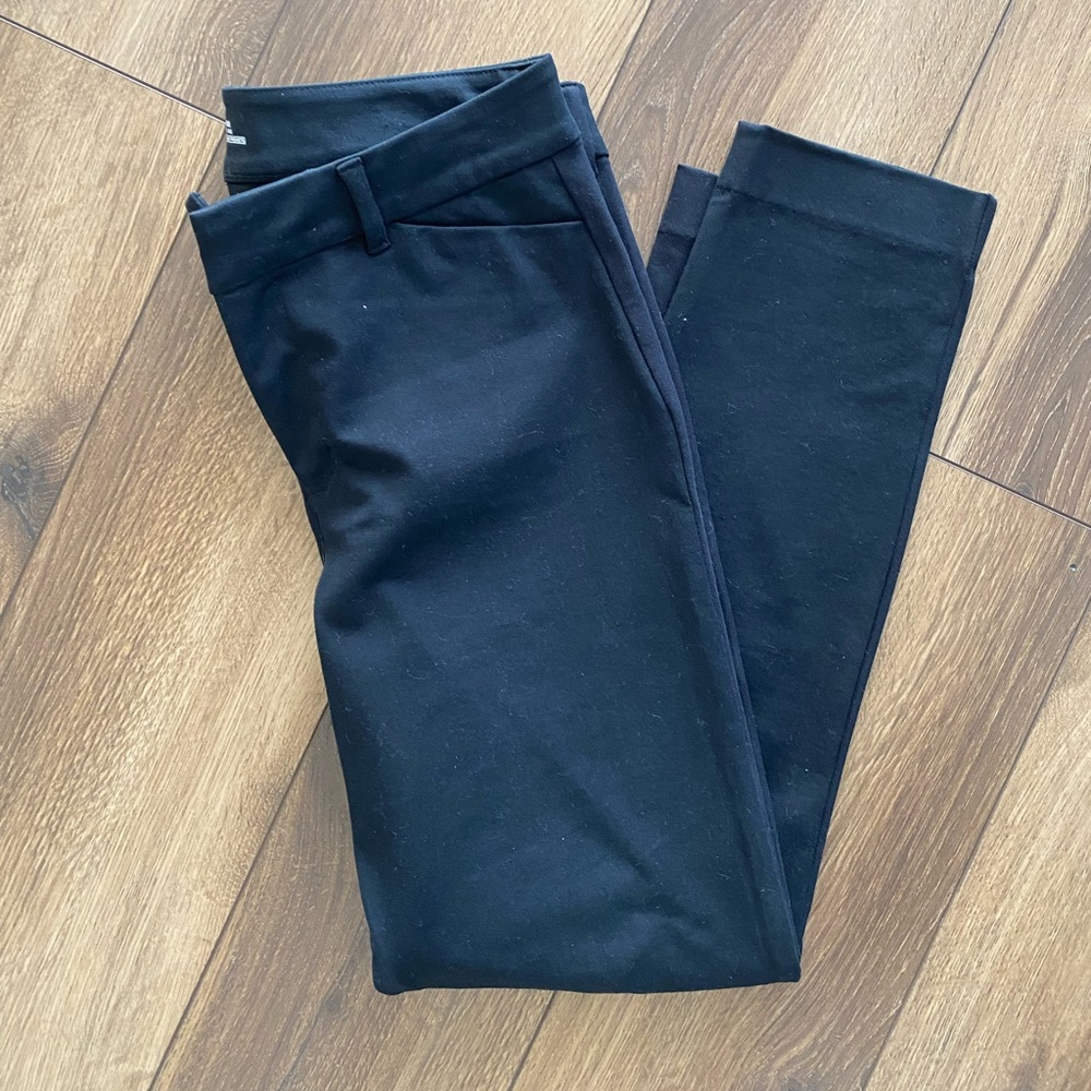 Black Pixie High Rise Pants